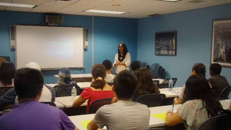 HIRES Students with Dr. Shakila Merchant     
