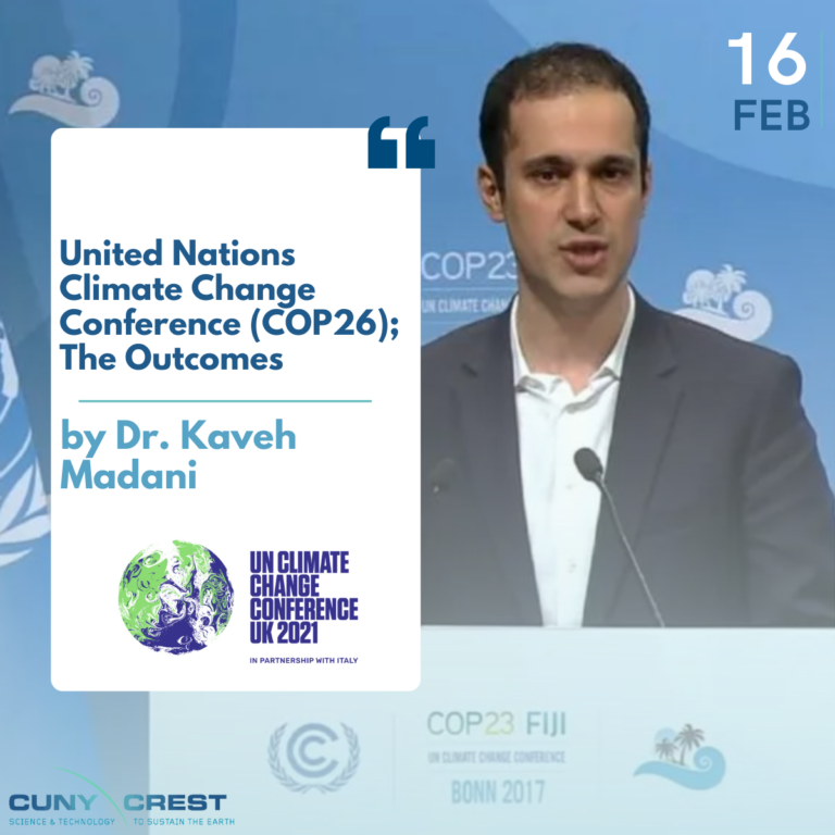 United Nations Climate Change Conference (COP26); The CUNY